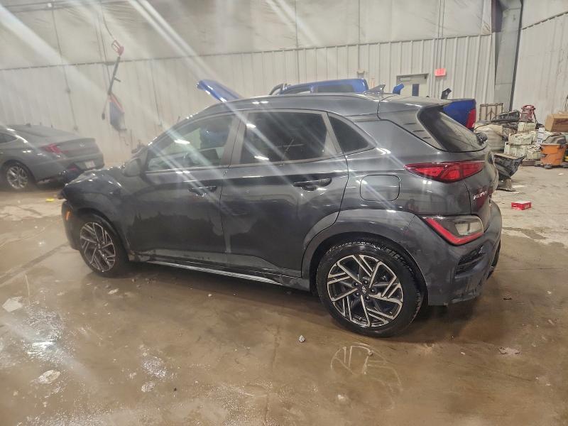 2022 Hyundai Kona VIN KM8K33A35NU870140 COPART salvage auction — FRONT END, Wi - Junked Vehicle Bill Of Sale, sold $4,000 on 2026-07-27 (photo 2)