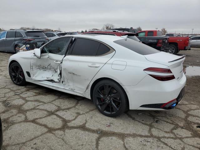 2023 Genesis G70 VIN KMTG54TE0PU128550 COPART salvage auction — SIDE, In - Cert Of Title-Salvage Title, sold $14,400 on 2026-07-10 (photo 2)