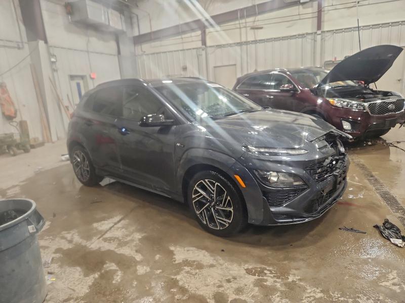 2022 Hyundai Kona VIN KM8K33A35NU870140 COPART salvage auction — FRONT END, Wi - Junked Vehicle Bill Of Sale, sold $4,000 on 2026-07-27 (photo 4)