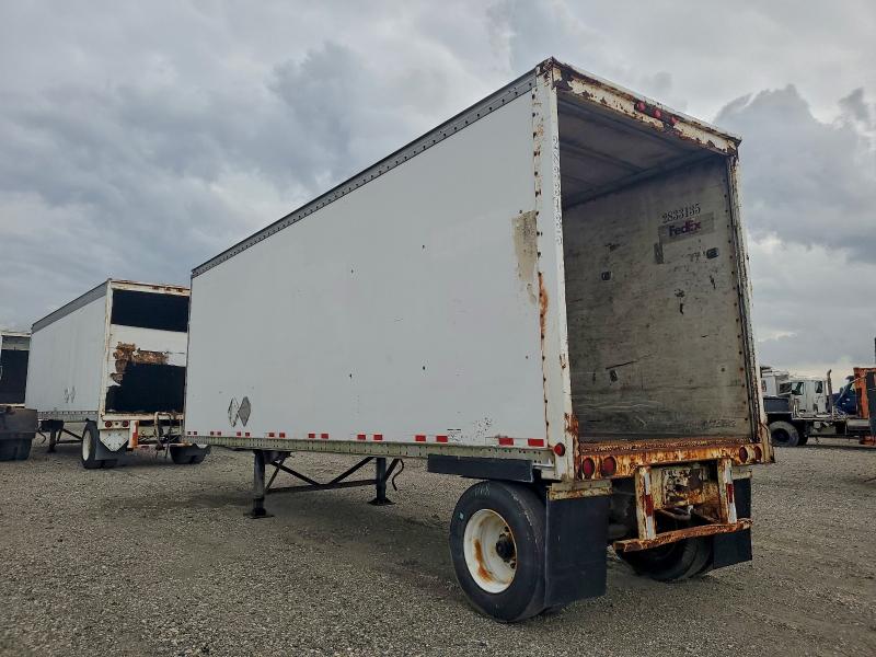 1995 Waba Dry van trailer VIN 1JJV281N8SL283815 COPART salvage auction — FRONT END, TN - CERTIFICATE OF TITLE, sold $1,000 on 2026-07-29 (photo 3)
