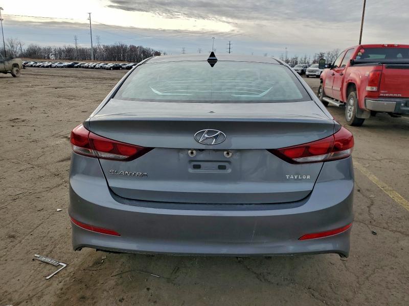 2018 Hyundai Elantra VIN KMHD84LF9JU607831 COPART salvage auction — FRONT END, MI - TR52 - ABANDONMENT, sold $1,400 on 2026-07-02 (photo 6)