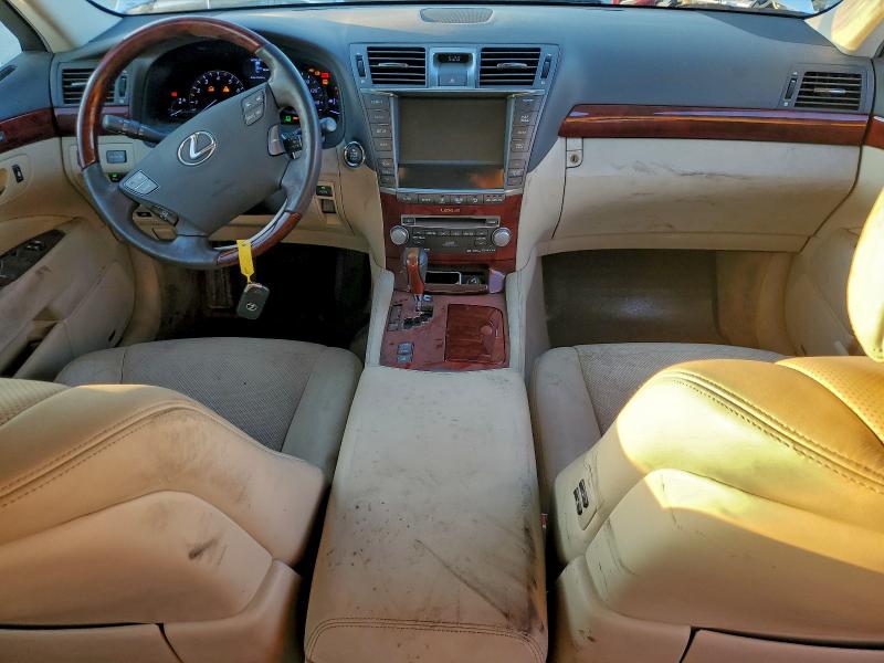 2012 Lexus Ls 460 VIN JTHCL5EF5C5012567 COPART salvage auction — REAR END, Ca - Salvage Certificate, sold $1,550 on 2026-07-06 (photo 8)