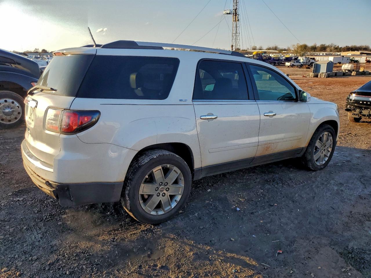 2017 GMC Acadia VIN 1GKKRSKD3HJ213917 COPART salvage auction — Rear End, OK - CERT OF TITLE-SALVAGE, sold $1,750 on 2026-07-09 (photo 3)