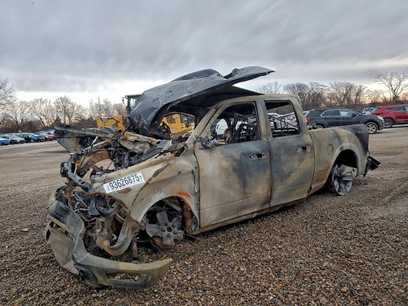 2022 Ram 1500 VIN 1C6RR7GG1NS165826 COPART salvage auction — BURN, Ia - Junking Certificate, sold $90 on 2026-07-10 (photo 1)