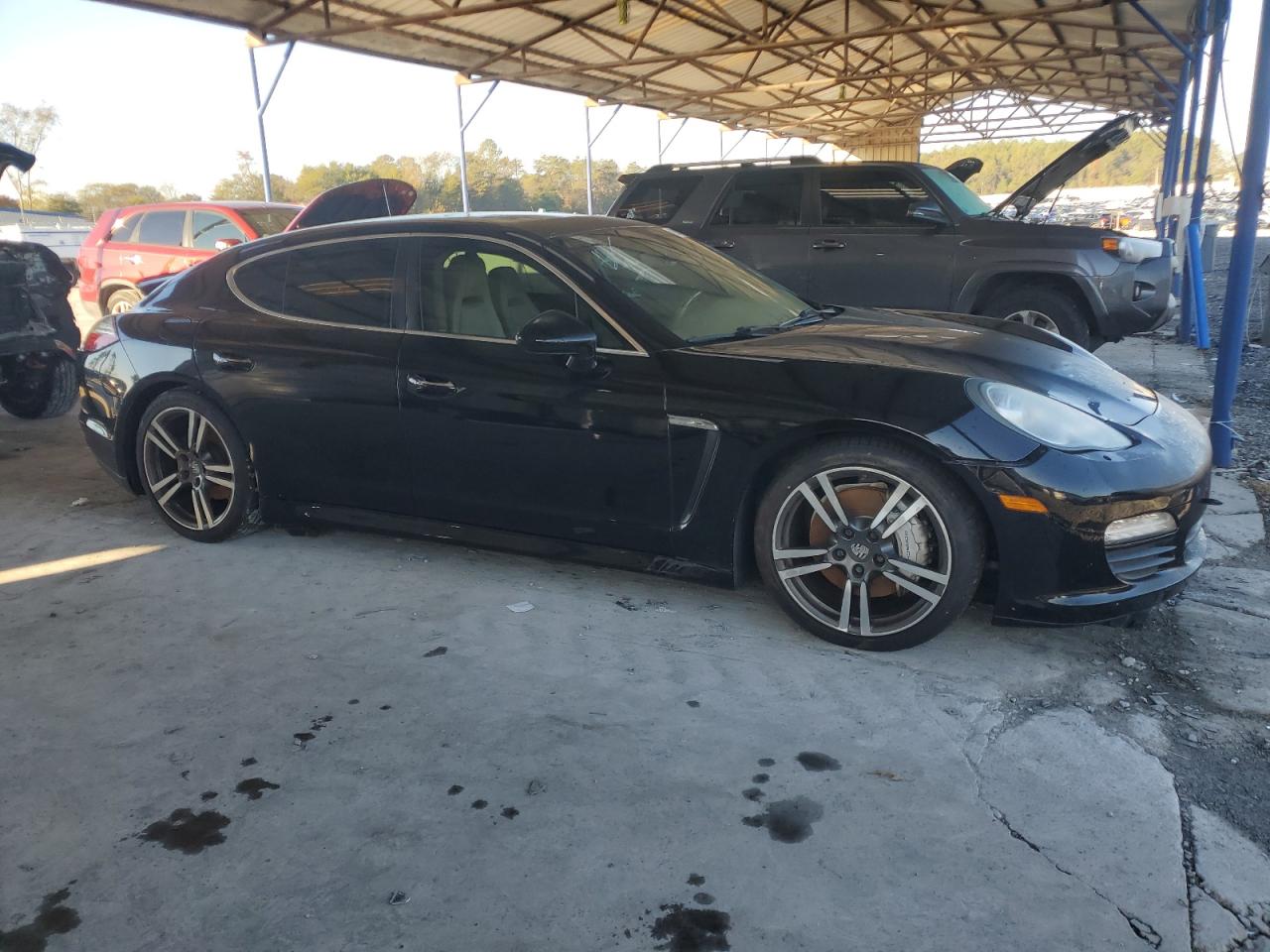 2012 Porsche Panamera VIN WP0AB2A79CL061582 COPART salvage auction — Mechanical, GA - CERT OF TITLE-SALVAGE, sold $2,650 on 2025-12-18 (photo 4)