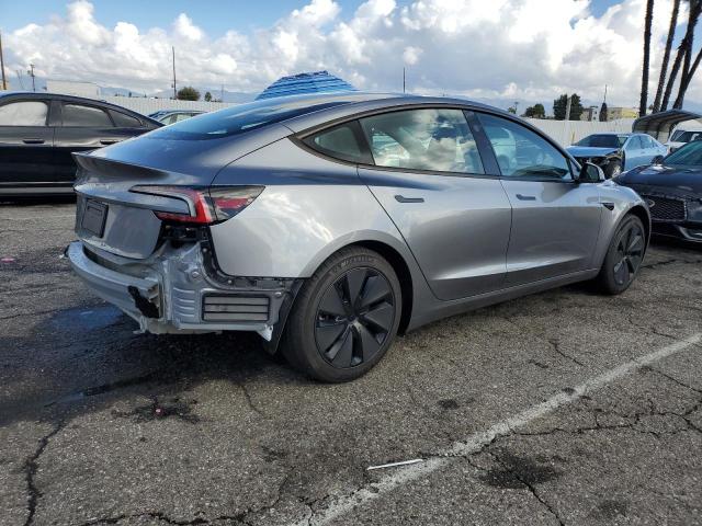 2025 Tesla Model 3 VIN 5YJ3E1EAXSF002493 COPART salvage auction — REAR END, CA - SALVAGE CERTIFICATE, sold $12,900 on 2026-07-31 (photo 3)