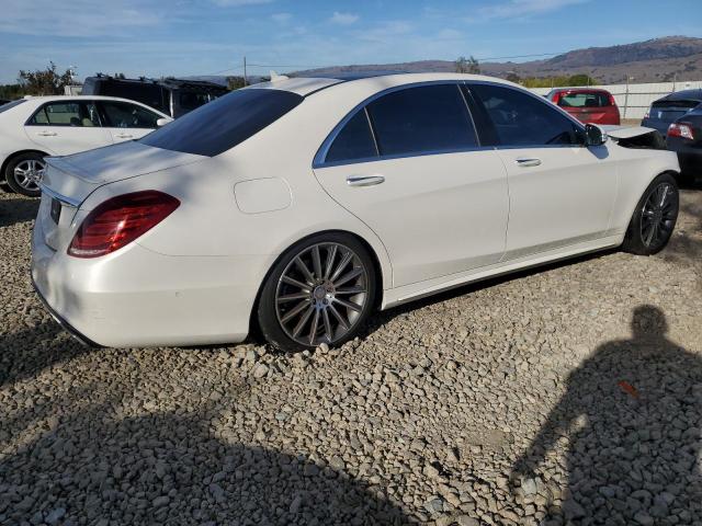 2017 Mercedes-benz S-klasse VIN WDDUG8CB1HA291872 COPART salvage auction — FRONT END, Ca - Salvage Certificate, sold $3,400 on 2026-07-09 (photo 3)
