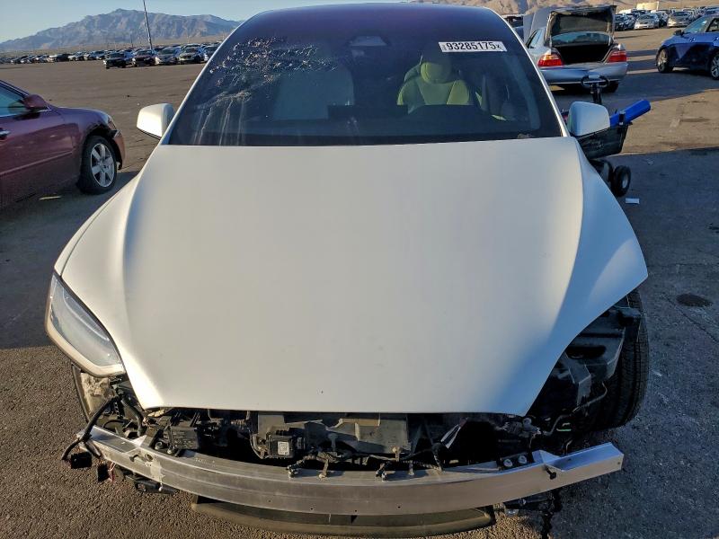 2022 Tesla Model x VIN 7SAXCBE61NF331504 COPART salvage auction — FRONT END, Nv - Salvage Title, sold $17,000 on 2026-07-13 (photo 5)