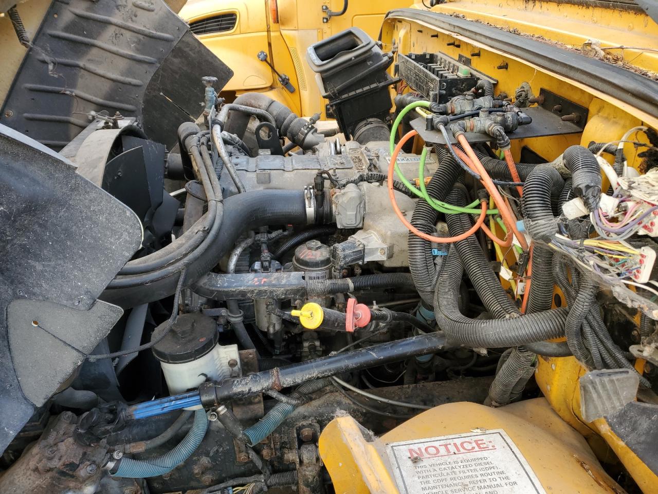 2014 Ic Corporation Ce Series School VIN 4DRBUAAN1EB778764 COPART salvage auction — Minor Dent/Scratches, IA - CERTIFICATE OF TITLE, sold $1,200 on 2026-07-08 (photo 7)