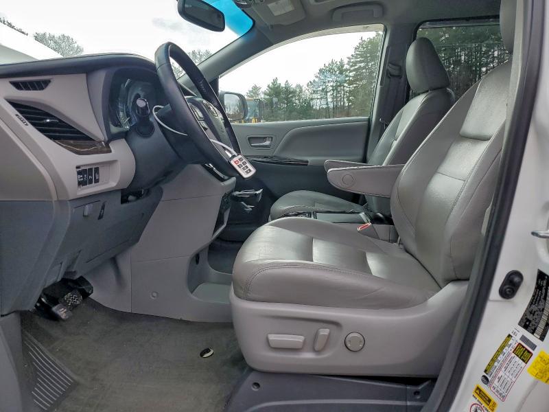 2017 Toyota Sienna VIN 5TDDZ3DC8HS153036 COPART salvage auction — FRONT END, Other, sold $2,550 on 2026-07-10 (photo 7)