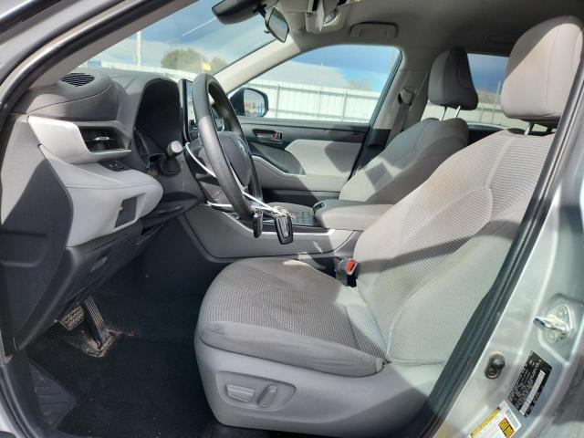 2022 Toyota Highlander VIN 5TDCZRBH1NS202957 COPART salvage auction — HAIL, Wy - Dis/Dlr/Exp Only Salvage Title, sold $5,000 on 2026-06-29 (photo 7)