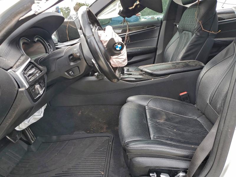 2017 BMW 5 series VIN WBAJE5C30HG477830 COPART salvage auction — ROLLOVER, Fl - Certificate Of Destruction, sold $1,300 on 2026-07-20 (photo 7)