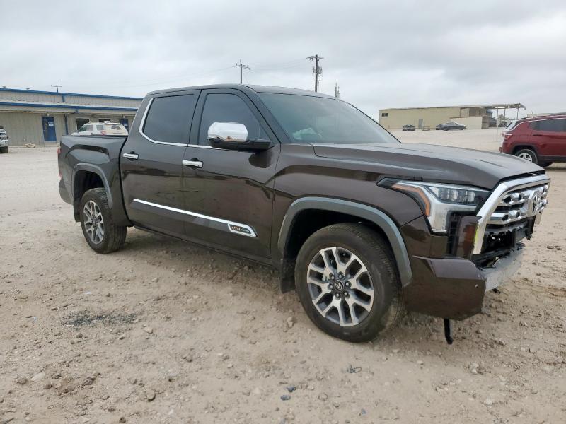 2025 Toyota Tundra VIN 5TFMA5DB7SX305948 COPART salvage auction — Side, TX - SALVAGE VEHICLE TITLE, sold $29,500 on 2025-12-31 (photo 4)