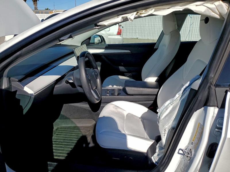 2022 Tesla Model 3 VIN 5YJ3E1EB4NF194958 COPART salvage auction — FRONT END, Ca - Salvage Certificate, sold $6,600 on 2026-07-10 (photo 7)