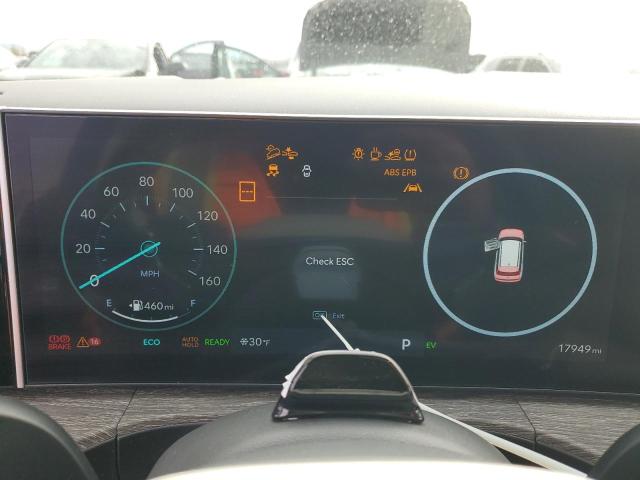 2024 Hyundai Santa fe VIN 5NMP5DG12RH011665 COPART salvage auction — FRONT END, Il - Salvage Certificate, sold $11,700 on 2026-07-28 (photo 9)