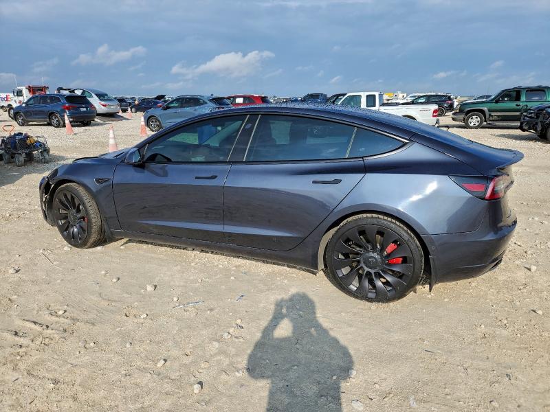 2021 Tesla Model 3 VIN 5YJ3E1ECXMF086173 COPART salvage auction — FRONT END, Tx - Salvage Vehicle Title, sold $7,200 on 2026-07-09 (photo 2)