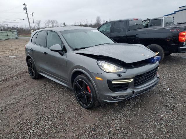2018 Porsche Cayenne VIN WP1AD2A27JLA80755 COPART salvage auction — Front End, IN - CERT OF TITLE-SALVAGE TITLE (P), sold $15,700 on 2026-01-12 (photo 4)