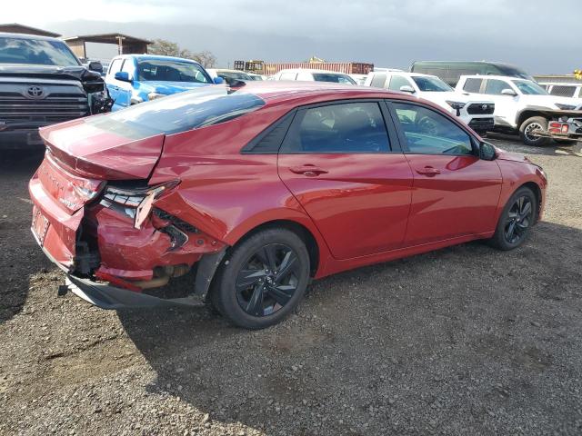 2021 Hyundai Elantra VIN KMHLM4AJ1MU004035 COPART salvage auction — REAR END, HI - CERTIFICATE OF SALVAGE, sold $3,250 on 2026-07-27 (photo 3)