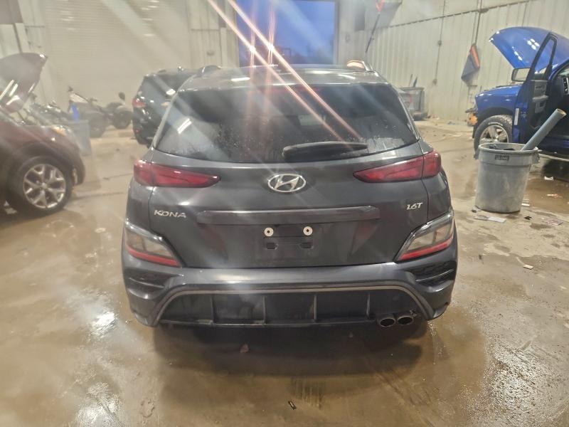 2022 Hyundai Kona VIN KM8K33A35NU870140 COPART salvage auction — FRONT END, Wi - Junked Vehicle Bill Of Sale, sold $4,000 on 2026-07-27 (photo 6)