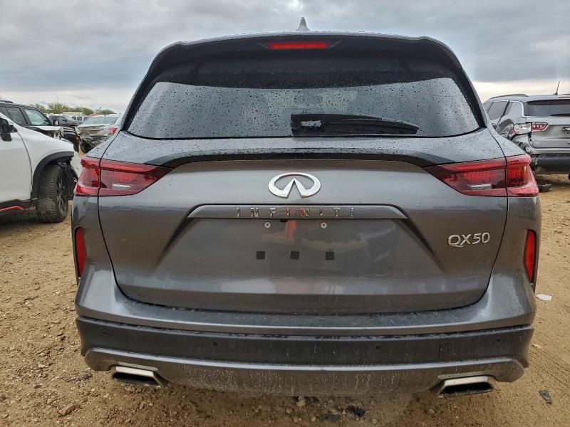 2022 Infiniti Qx50 VIN 3PCAJ5BA7NF108113 COPART salvage auction — FRONT END, Tx - Salvage Vehicle Title, sold $325 on 2026-07-09 (photo 6)