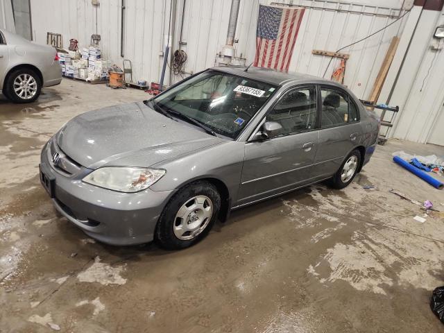 2004 Honda Civic VIN JHMES96674S018701 COPART salvage auction — VANDALISM, Wi - Junked Vehicle Bill Of Sale, sold $325 on 2026-07-19 (photo 1)