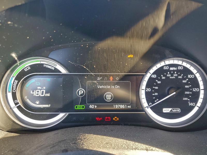2017 Kia Niro VIN KNDCC3LCXH5047806 COPART salvage auction — FRONT END, Md - Parts Only-No Title Letter, sold $625 on 2026-07-02 (photo 9)