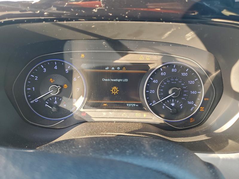 2020 Hyundai Palisade VIN KM8R4DHE2LU148811 COPART salvage auction — WATER/FLOOD, Fl - Certificate Of Destruction, sold $4,500 on 2026-07-20 (photo 9)