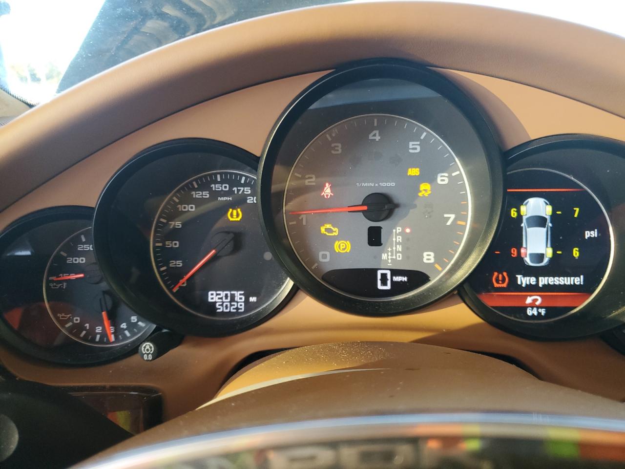 2012 Porsche Panamera VIN WP0AB2A79CL061582 COPART salvage auction — Mechanical, GA - CERT OF TITLE-SALVAGE, sold $2,650 on 2025-12-18 (photo 9)