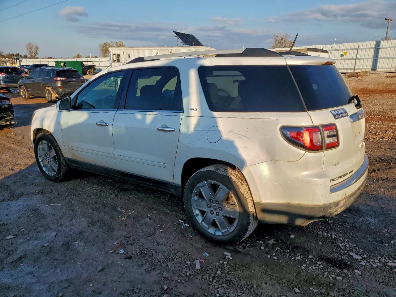2017 GMC Acadia VIN 1GKKRSKD3HJ213917 COPART salvage auction — Rear End, OK - CERT OF TITLE-SALVAGE, sold $1,750 on 2026-07-09 (photo 2)