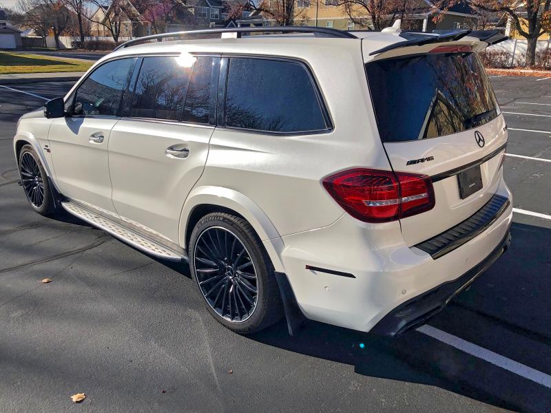 2018 Mercedes-benz Gls-class VIN 4JGDF7FE6JB065206 COPART salvage auction — Minor Dent/Scratches, UT - SALVAGE CERTIFICATE (P), sold $9,100 on 2025-12-26 (photo 3)