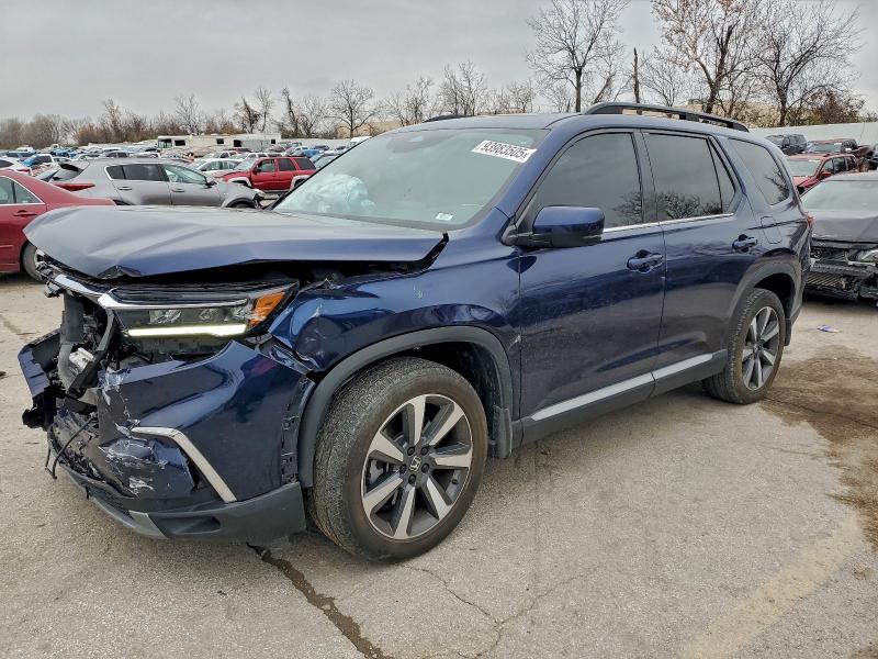 2023 Honda Pilot VIN 5FNYG1H74PB005056 COPART salvage auction — FRONT END, Mo - Salvage Certificate Of Title, sold $13,100 on 2026-07-28 (photo 1)