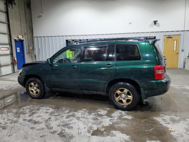 2003 Toyota Highlander VIN JTEHF21A730122486 COPART salvage auction — FRONT END, Nh - Cert Of Title-Salvage, sold $825 on 2026-07-09 (photo 2)