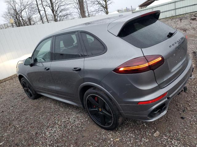 2018 Porsche Cayenne VIN WP1AD2A27JLA80755 COPART salvage auction — Front End, IN - CERT OF TITLE-SALVAGE TITLE (P), sold $15,700 on 2026-01-12 (photo 2)