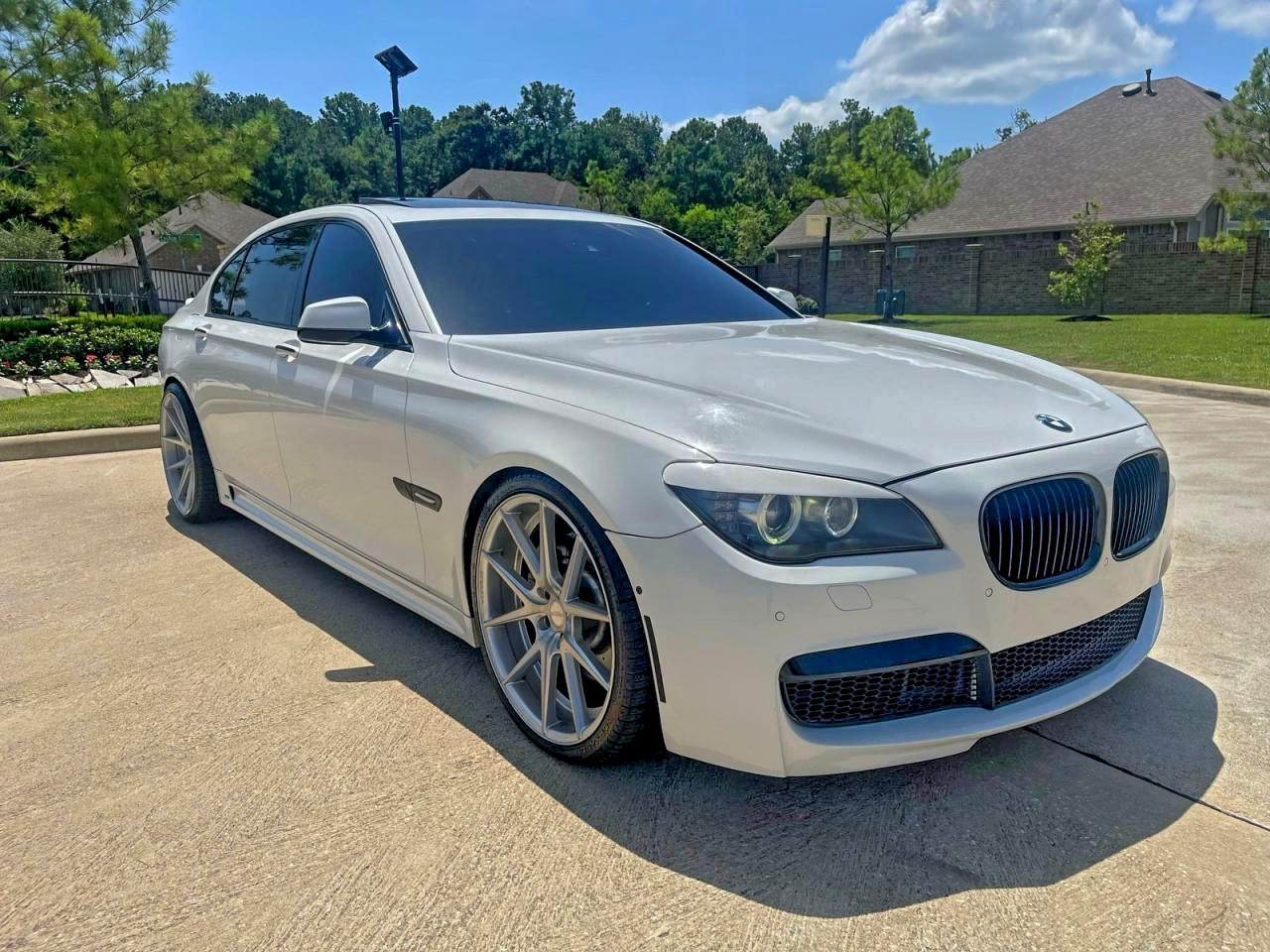 2010 BMW 7er VIN WBAKB8C58ACY64395 COPART salvage auction — Damage History, CA - SALVAGE CERTIFICATE (P), sold $22,800 on 2025-12-19 (photo 1)