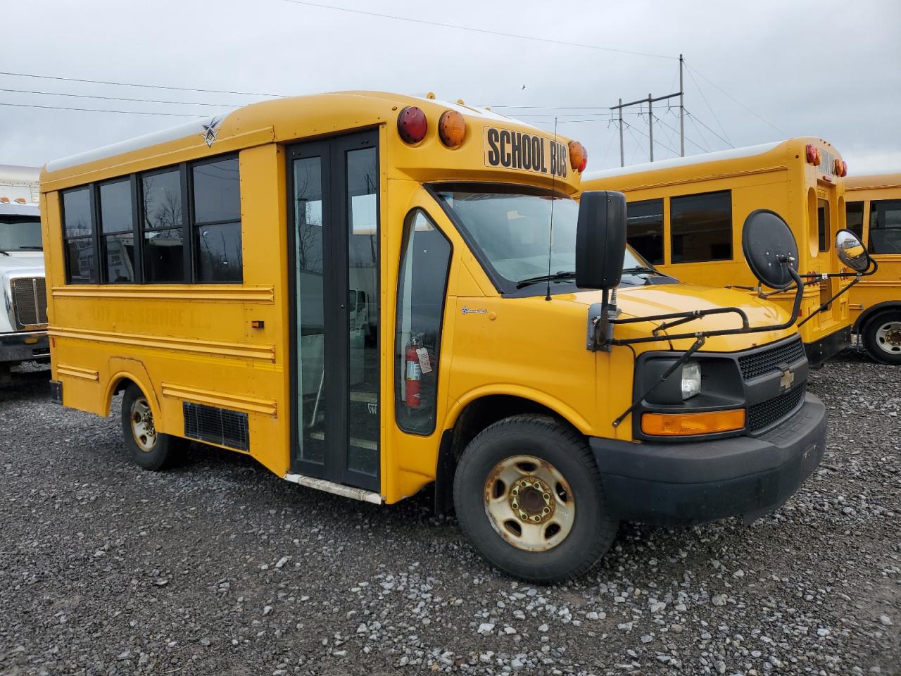 2012 Chevrolet Express 2500 VIN 1GB0G2BA9C1180319 — COPART salvage auction photo