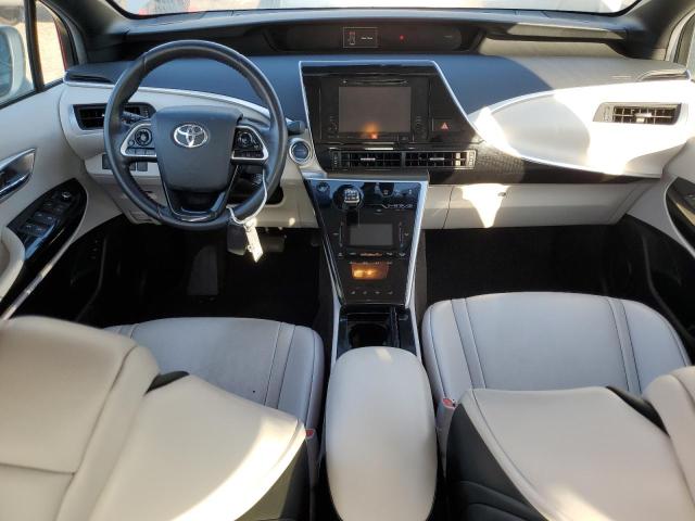 2017 Toyota Mirai VIN JTDBVRBD3HA002538 COPART salvage auction — FRONT END, Ca - Dis/Dlr/Exp Only Clean Title, sold $2,000 on 2026-07-27 (photo 8)