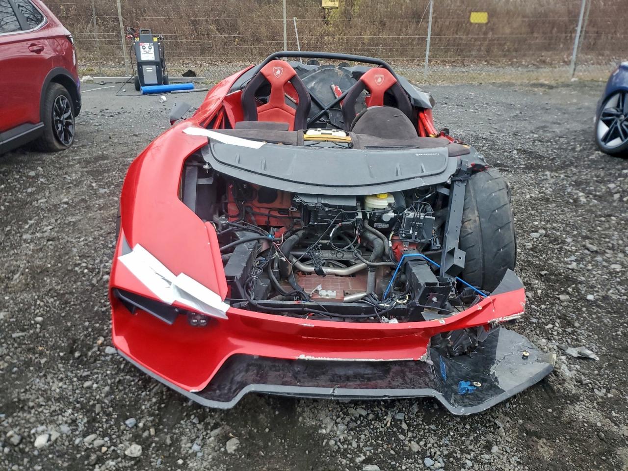 2012 Lamborghini Gallardo VIN ZHWGU7AJ5CLA11916 COPART salvage auction — All Over, NJ - CERT OF TITLE-SALVAGE, sold $45,000 on 2026-01-15 (photo 5)