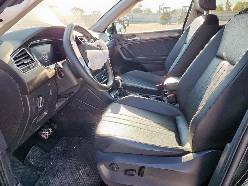 2022 Volkswagen Tiguan VIN 3VV3B7AXXNM139215 COPART salvage auction — FRONT END, Tx - Salvage Vehicle Title, sold $6,000 on 2026-07-02 (photo 7)