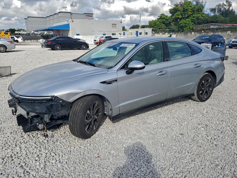 2025 Hyundai Sonata VIN KMHL64JA3SA464712 COPART salvage auction — FRONT END, Salvage Title, sold $15 on 2026-07-21 (photo 1)