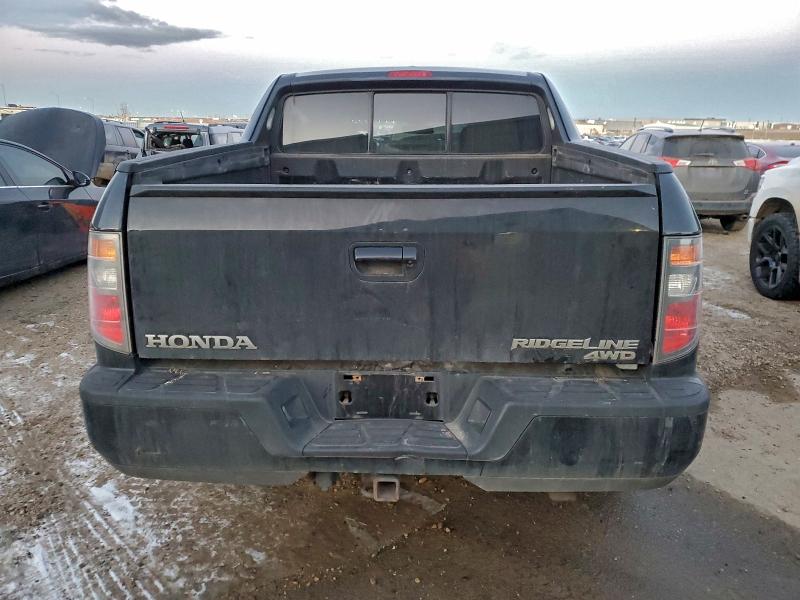 2010 Honda Ridgeline VIN 5FPYK1F59AB504028 COPART salvage auction — SIDE, Ab - Bos - Salvage, sold $1,400 on 2026-07-02 (photo 6)