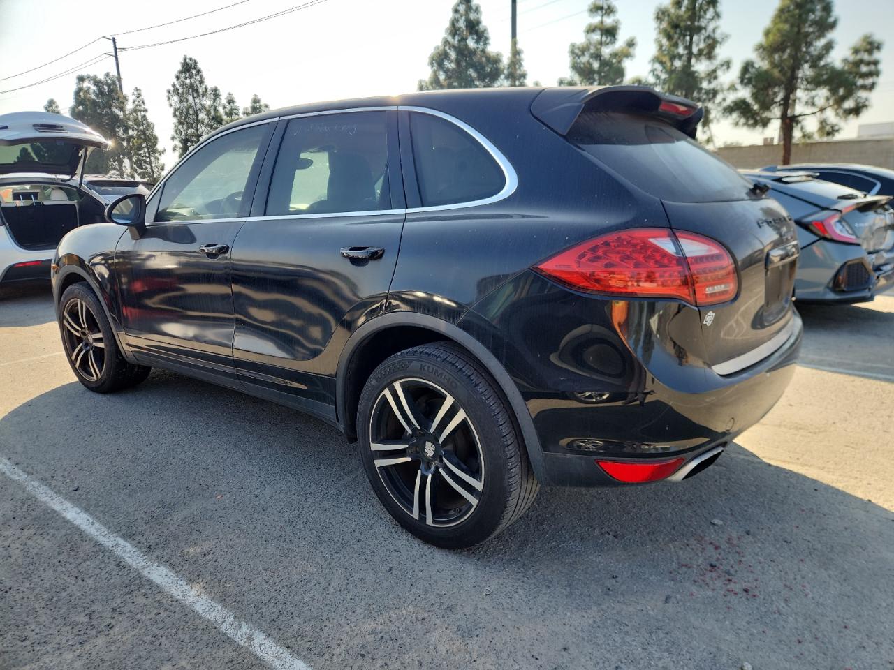2011 Porsche Cayenne VIN WP1AA2A2XBLA07485 COPART salvage auction — Mechanical, CA - CERT OF TITLE-SALVAGED, sold $1,250 on 2026-06-30 (photo 2)