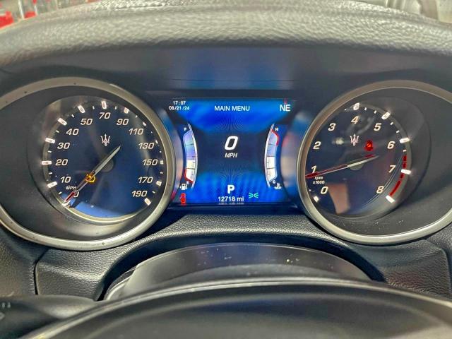2017 Maserati Ghibli VIN ZAM57XSA9H1206127 COPART salvage auction — Damage History, TX - CERT OF TITLE-REBUILT SALVAGE (P), sold $32,500 on 2025-12-19 (photo 8)