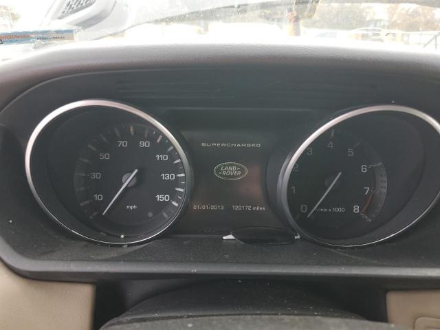 2014 Land rover RANGE ROVER VIN SALWR2EF2EA330841 COPART salvage auction — MECHANICAL, Tn - Certificate Of Title, sold $3,250 on 2026-07-22 (photo 9)