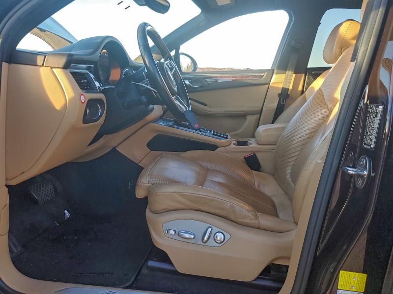 2018 Porsche Macan VIN WP1AB2A53JLB39588 COPART salvage auction — WATER/FLOOD, Ny - Mv907A-Parts Only W/Lienholder, sold $6,300 on 2026-07-13 (photo 7)
