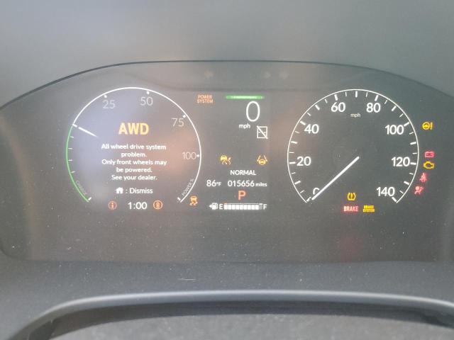 2024 Honda Cr-v VIN 7FARS6H82RE018209 COPART salvage auction — FRONT END, Hi - Certificate Of Salvage, sold $7,200 on 2026-07-13 (photo 9)