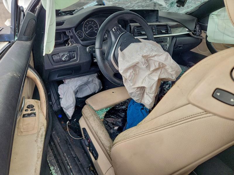 2015 BMW 4 series VIN WBA3N3C50FK233328 COPART salvage auction — ROLLOVER, OK - CERT OF TITLE-REPOSSESSION, sold $175 on 2026-07-14 (photo 8)