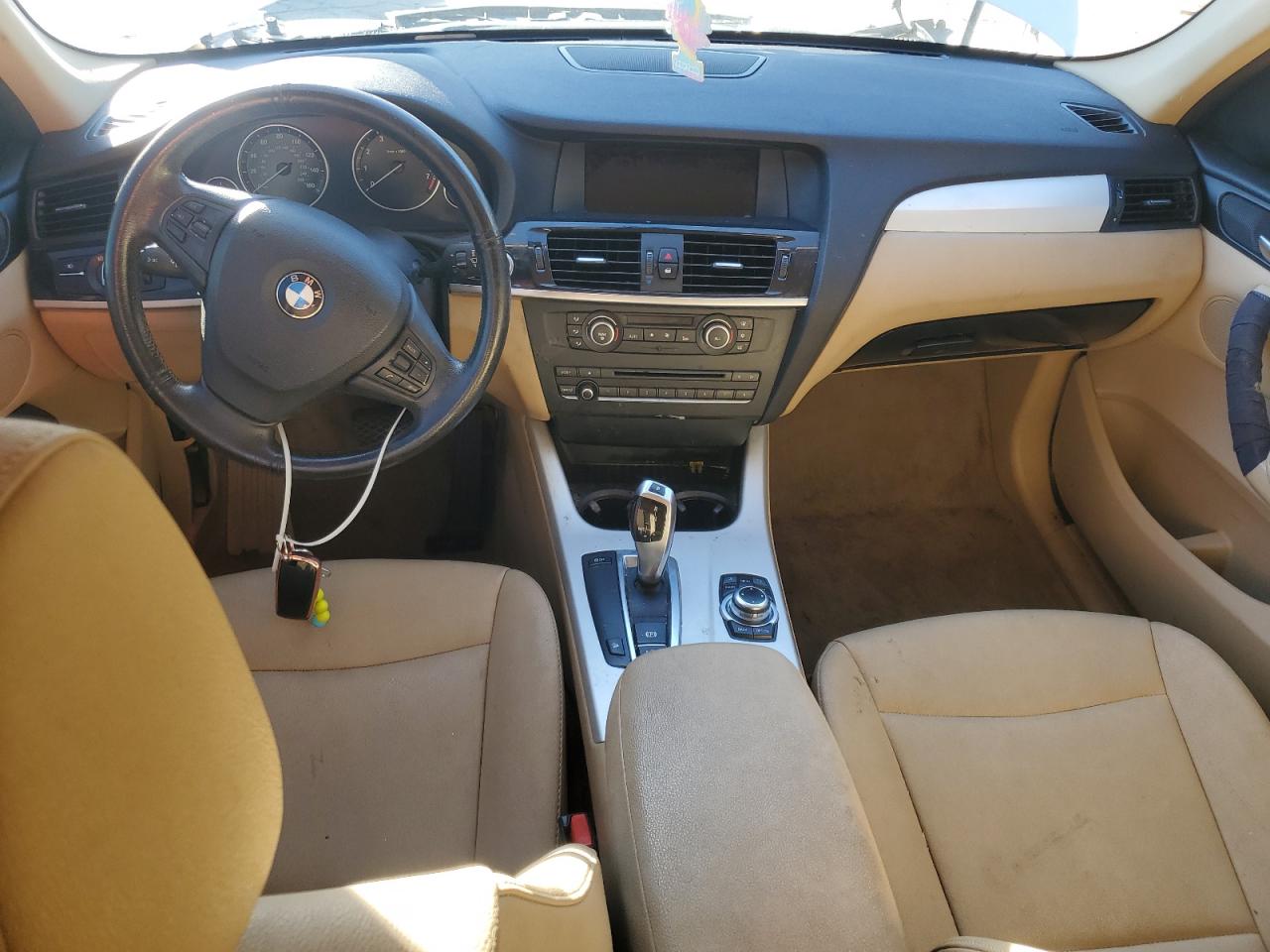 2012 BMW X3 VIN 5UXWX5C54CL719361 COPART salvage auction — Front End, GA - BILL OF SALE - PARTS ONLY, sold $500 on 2026-06-30 (photo 8)
