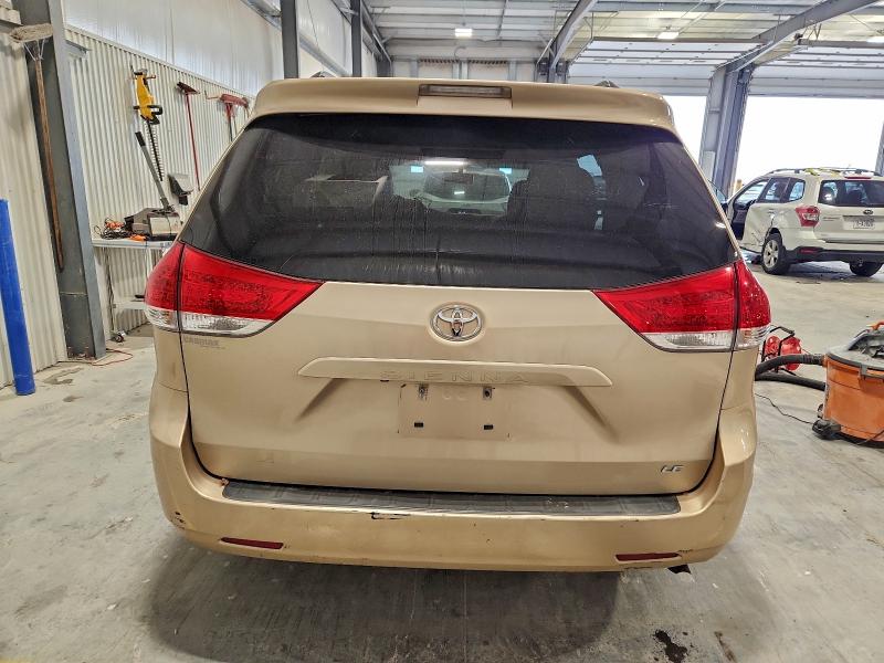 2014 Toyota Sienna VIN 5TDKK3DC4ES435049 COPART salvage auction — FRONT END, Ne - Cert Of Title-Salvage, sold $225 on 2026-07-28 (photo 6)