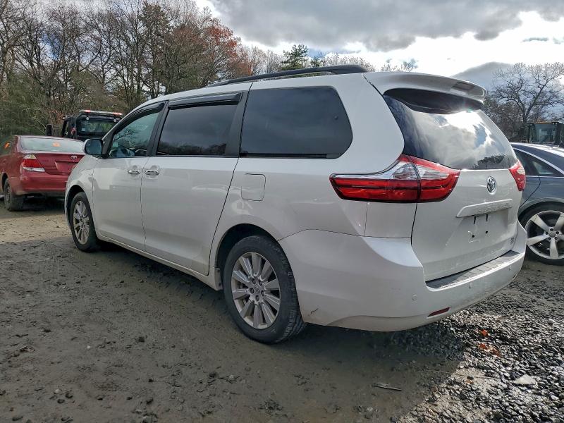 2017 Toyota Sienna VIN 5TDDZ3DC8HS153036 COPART salvage auction — FRONT END, Other, sold $2,550 on 2026-07-10 (photo 2)