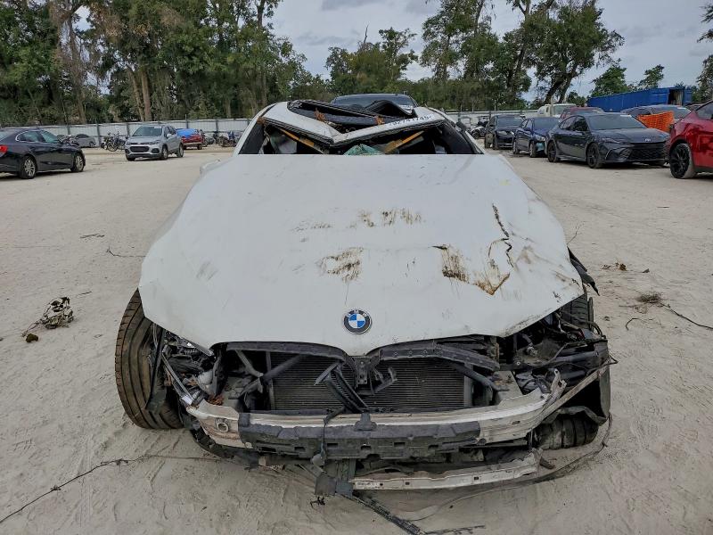 2017 BMW 5 series VIN WBAJE5C30HG477830 COPART salvage auction — ROLLOVER, Fl - Certificate Of Destruction, sold $1,300 on 2026-07-20 (photo 5)